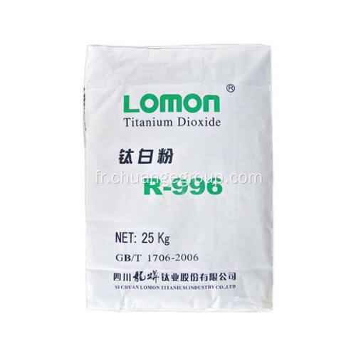 Dioxyde de titane pigment Rutile Lomon R-996